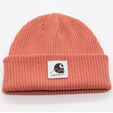 Carhartt Hat Cloth Sticker Knitted Hat Thermal Hat