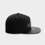 Trendy flat brimmed hat adjustable sunshade
