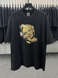 Men Vintage T-Shirts "Marilyn Monroe" Saint Michael Acid Washed T-Shirt