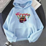 Mf Doom Hoodie  Rapper Print Sweatshirt