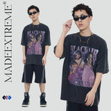 Y2g Shirts for Boys Vintage T-shirt Hip Hop Loose Short Sleeve Men and Women