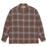 GUILTYPARTIES TIGER Shirts checked striped Hawaiian long-sleeved shirt