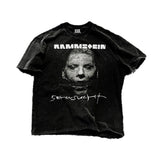 Men Vintage T-Shirts Vintage German Chariot Band Vintage Vintage Short Sleeve RAMMSTEIN