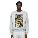 Purple Brand Sweatshirt Loose Crew Neck Sweater