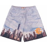 Eric Emanuel EE Shorts Angel King New York Skyline Beach Pants