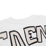 Mixed Emotion T-Shirt Blutosatire Boxy Crew Neck Loose Short Sleeve