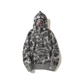 Bathing Ape Hoodie Zip Honeycomb Camo Kangaroo Pocket Sweater Pullover