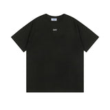 Off White T Shirts OW Dragon Arrow Pattern Crew Neck Pullover Short Sleeves