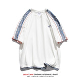 Men's T-Shirts Short-Sleeved T-shirt Men's Loose Summer Trendy
