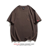 Men T-Shirts Summer Short Sleeve T-shirt Loose Half Sleeve