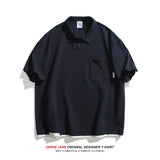Men T-Shirts Short-Sleeved T-shirt Male Half Sleeve Summer Casual Polo Shirt