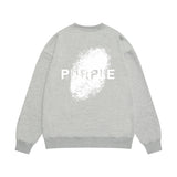 Purple Brand Sweatshirt Loose Crew Neck Sweater