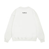 Purple Brand Sweatshirt Loose Crew Neck Sweater