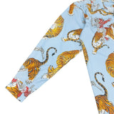 GUILTYPARTIES TIGER Shirts Hawaiian long-sleeved shirts