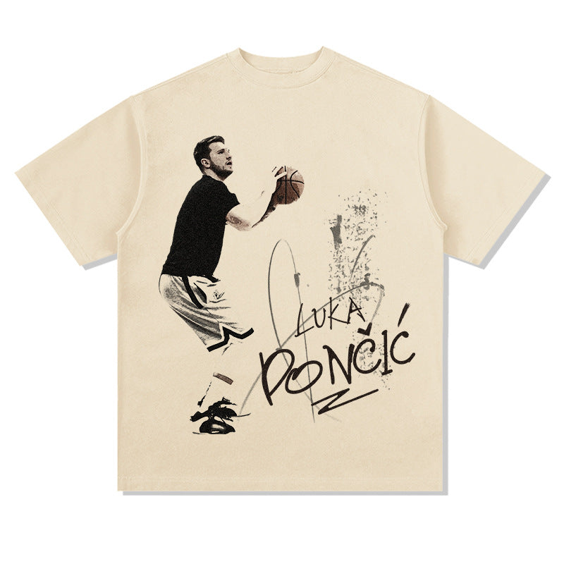 Nba Long Sleeve Shirt Long Sleeve T-shirt Cotton round Neck Fashion Brand