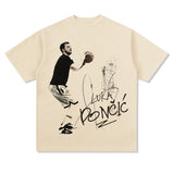 Nba Long Sleeve Shirt Long Sleeve T-shirt Cotton round Neck Fashion Brand