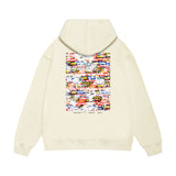 Purple Brand Hoodie Fashion Loose Hooded Sweater