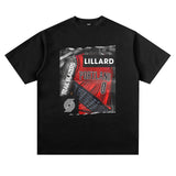 Nba T Shirt Basketball Jersey Printing Short Sleeve T-shirt Top Fashion Brand Men and Women