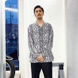 GUILTYPARTIES TIGER Shirts 21AW Classic Snake Print Long Sleeve Shirt