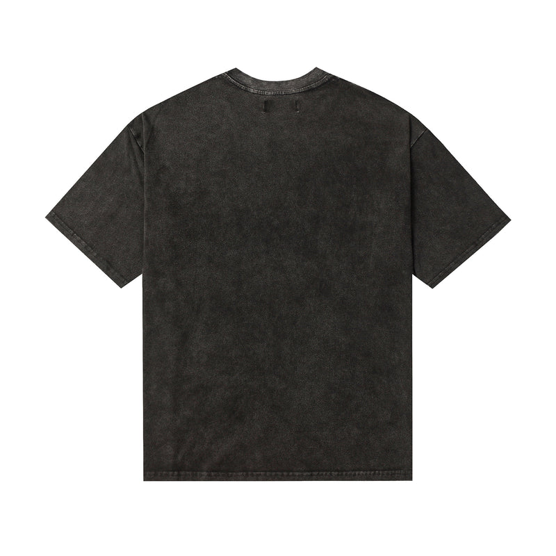 ERD T Shirts Cartoon Print Loose-Fitting Casual T-shirt Men