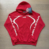 HS JacketsHS Hoodie & Pants Wash Old Vintage Men's and Women's Loose Casual Sweater Sweatpants