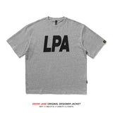 Men T-shirt Summer Cotton Short Sleeve T-shirt Men's Loose Half Sleeve