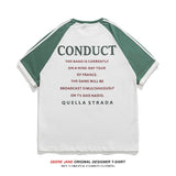 Men's T-Shirts Summer Short-Sleeved T-shirt Men's and Women's Loose Casual Cotton