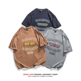 Men's T-Shirts Short-Sleeved T-shirt Men's Summer Pure Cotton Half-Sleeved Loose Casual