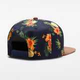 Trendy flat brimmed hat breathable adjustable sunshade