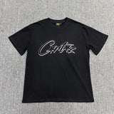 Corteiz T Shirt Short Sleeve Letter Flower