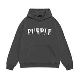 Purple Brand Hoodie Fashion Loose Hooded Sweater
