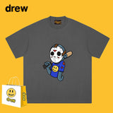 Drew T Shirts T-shirt Anime Print Short Sleeve
