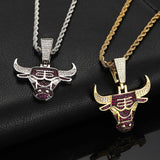 NBA Team Pendants Bulls Team Pendant Necklace Men
