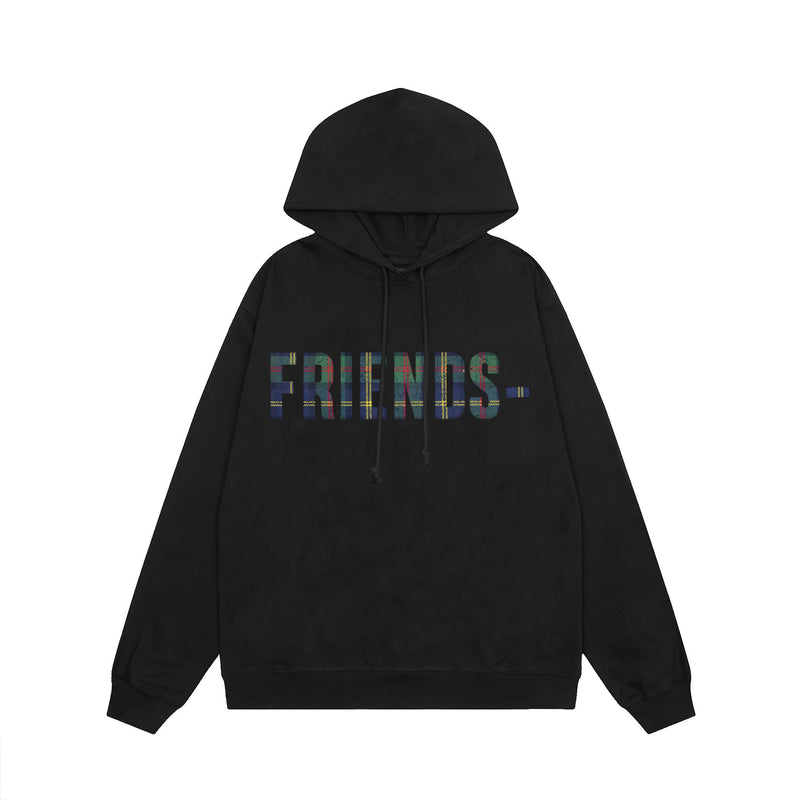 Vlone Hoodie Autumn and Winter Pullover Hooded Sweater Men
