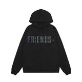 Vlone Hoodie Autumn and Winter Pullover Hooded Sweater Men