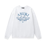 Amiri Sweatshirt Autumn/Winter AMI Letter Logo Printed Crew Neck Sweater