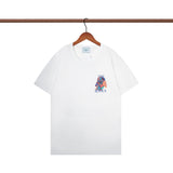 Casablanca T Shirts Crew Neck Loose Cotton Tee