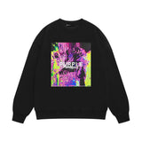 Purple Brand Sweatshirt Loose Crew Neck Sweater