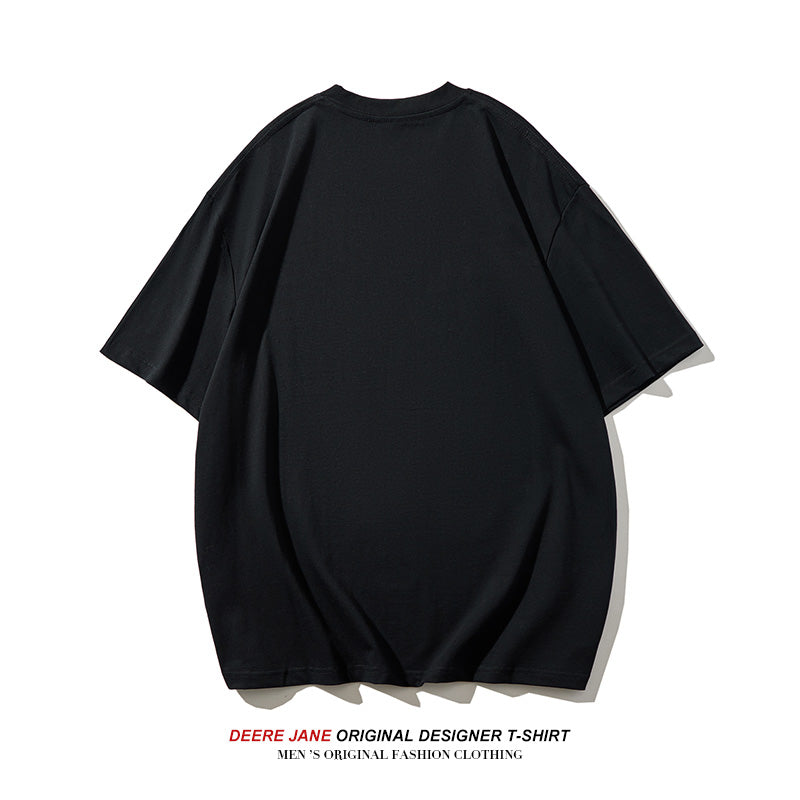 Men's T-Shirts Short-Sleeved T-shirt Men's Summer Loose All-Match Casual