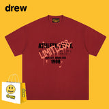 Drew T Shirts Smiley Face Short Sleeve T-shirt