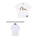 Evisu T Shirts Casual Versatile Unisex T Shirts