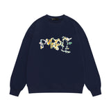 Purple Brand Sweatshirt Loose Crew Neck Sweater