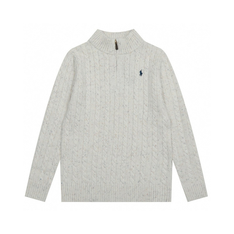 Ralph Lauren Knitted sweaters pony embroidery twist knit