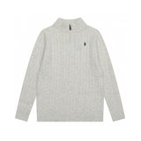 Ralph Lauren Knitted sweaters pony embroidery twist knit