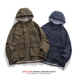 Men Jacket Men's Hooded Jacket Spring Leisure Top