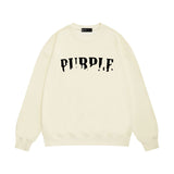 Purple Brand Sweatshirt Loose Crew Neck Sweater