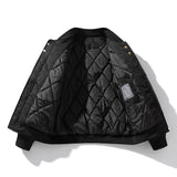 Men Vintage Jackets Baseball Suit Autumn/Winter Flying Suit Jacket Printing