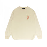 Purple Brand Long Sleeve T-Shirt Fashion Loose Long Sleeve Top