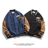 Men Jacket Baseball Uniform Men's Jacket Men's Loose