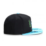 Trendy flat brimmed hat shade
